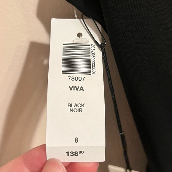 Babaton Viva Dress in Black NWT - Picture 6 of 6